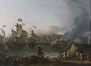 Ludolf Bakhuizen Battle of Vigo Bay oil painting artist
